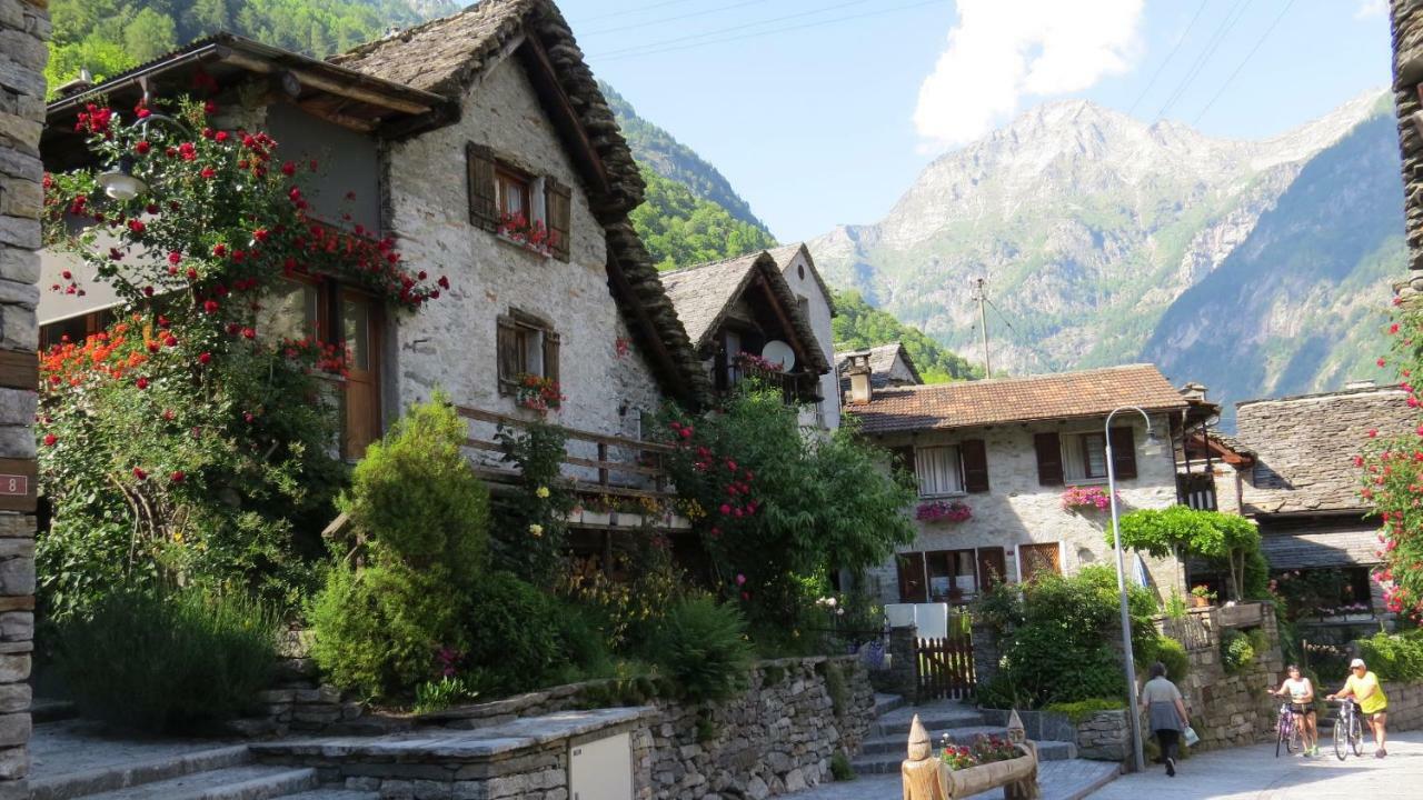 Vila Rustico Paese Vogorno Exteriér fotografie