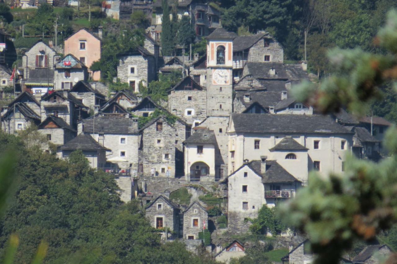 Vila Rustico Paese Vogorno Exteriér fotografie